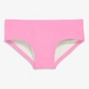 Primary Kids Swim Bikini Bottom  In Solid In Pink