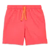 Primary Kids Swim Trunk In Bright Azalea