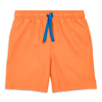 Primary Kids Swim Trunk In Cantaloupe