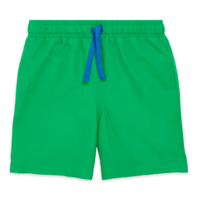 Primary Kids Swim Trunk In Green Apple