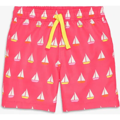 Primary Kids Swim Trunk In Red