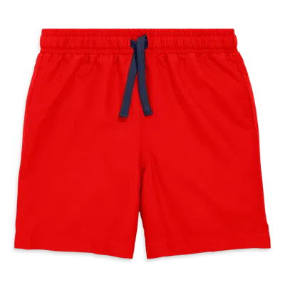Primary Kids Swim Trunk In Tomato