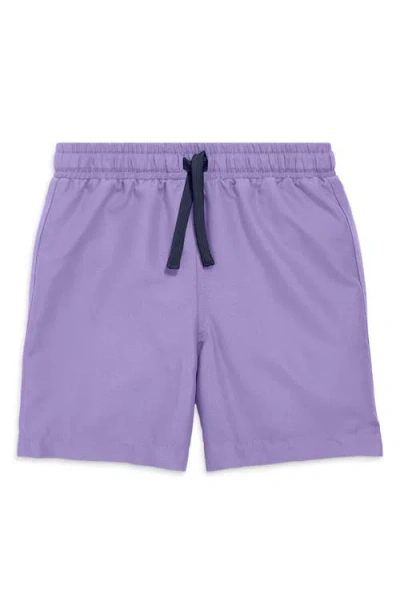 Primary Kids' Swim Trunks In Purple