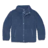 Primary Kids Teddy Fleece Jacket In Blue