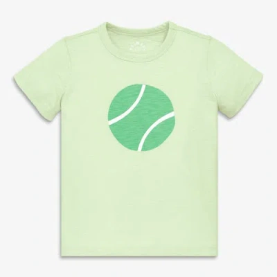 Primary Kids Tennis Ball Tee In Orange