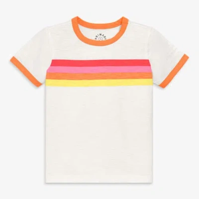 Primary Kids Tonal Banner Tee In Multi