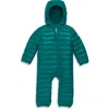Primary Kids'  Lightweight Puffer Snowsuit In Green