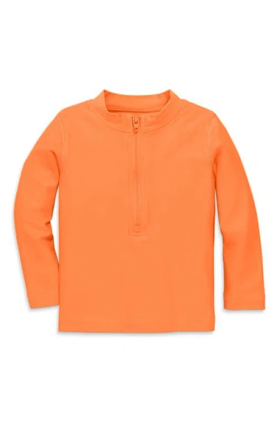 Primary Babies'  Long Sleeve Rashguard In Orange