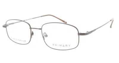 Primary Optical Glasses Silver In Brown