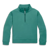Primary Quarter Zip Sweatshirt In Green