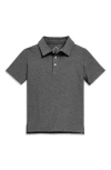 Primary Short Sleeve Flexknit Polo In Charcoal
