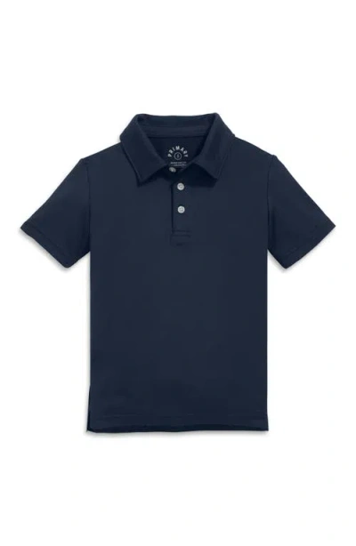 Primary Short Sleeve Flexknit Polo In Dark Navy