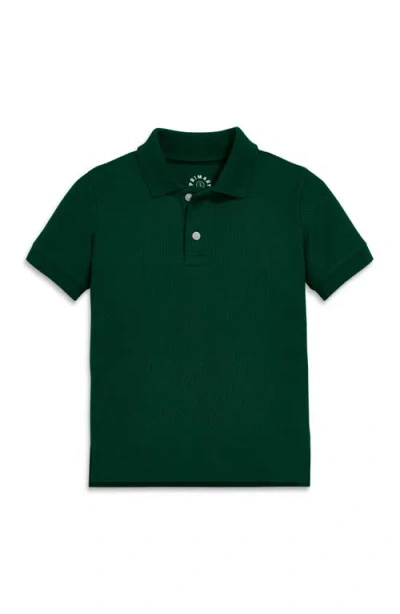 Primary Short Sleeve Pique Polo In Ivy