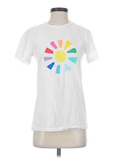 Pre-owned Primary Short Sleeve T-shirt In White