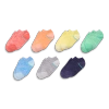 Primary Space-dyed Ankle Sock 7-pack In Space Dye Mix