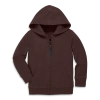 Primary The Kids Zip Hoodie In Brown