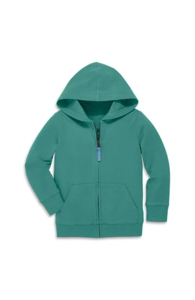 Primary The Zip Hoodie In Sunwashed Teal