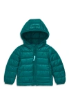 Primary Kids'  Water Resistant Puffer Jacket In Blue