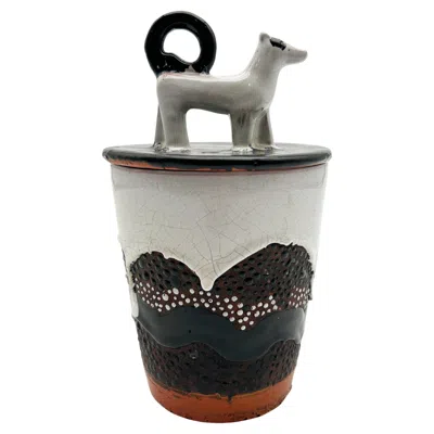 Pre-owned Primavera & Manufacture Cab Vase Boxe In Black
