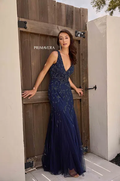 Primavera Couture 13158 In Blue
