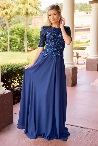 Primavera Couture 13171 In Blue