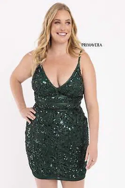 Pre-owned Primavera Couture Primavera 14035 Evening Dress Lowest Price Guarantee Authentic In Mint