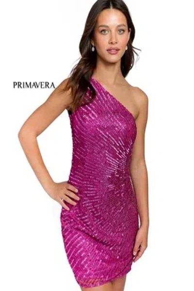 Pre-owned Primavera Couture Primavera 3830 Evening Dress Lowest Price Guarantee Authentic In Midnight