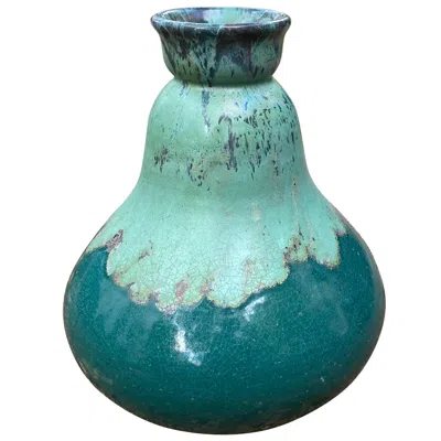 Pre-owned Primavera Vase, France In Blue