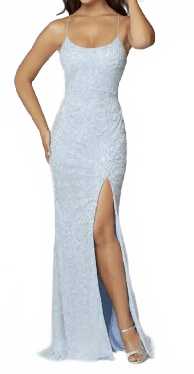 Primavera Women's Martha Dress In Mint In Blue