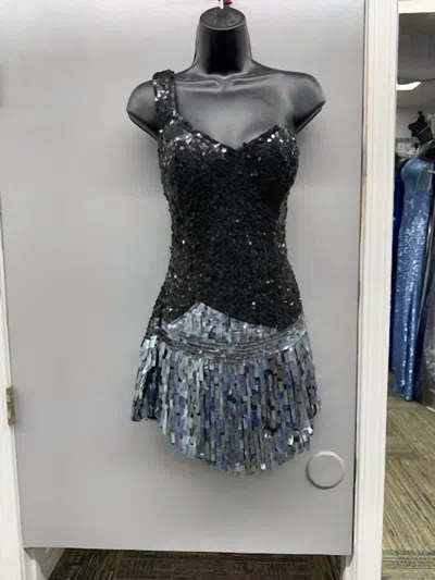 Primavera Women's Sequined Dress In Black