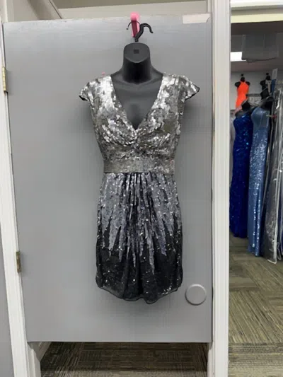 Primavera Women's Sequined Dress In Black In Multi