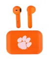 Prime Brands Clemson Tigers Team Logo Wireless Headphones In Orange