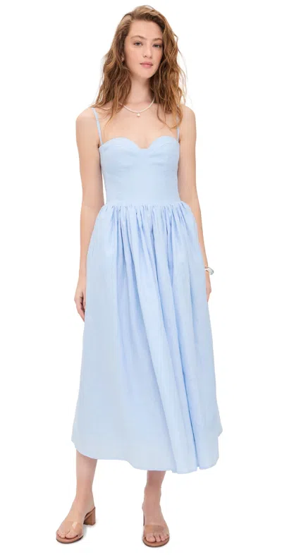 Prime Of Lime Catalina Dress Celeste In Blue