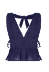 Prime Of Lime Fernanda Top In Navy
