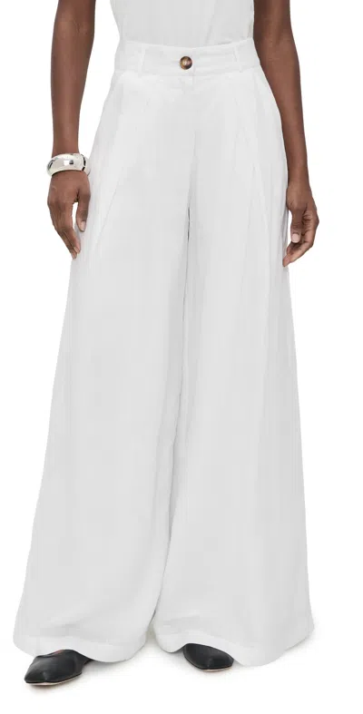 Prime Of Lime Reina Pants White