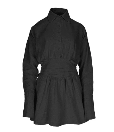 Prime Of Lime Rose Dress In Black