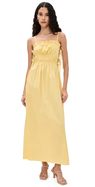 Prime Of Lime Sofia Dress Yellow