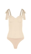 Prime Of Lime Victoria Bodysuit In Ivory