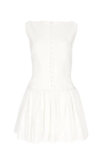 Prime Of Lime Women's Ana Maria Dress In White