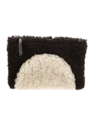Pre-owned Primecut Faux Fur Clutch
