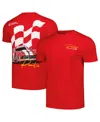 Primitive Apparel Men's And Women's Red Dodge Powered T-shirt In Red