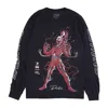 Primitive Carnage Men's Long Sleeve T-shirt L/s Tee X Marvel In Black