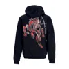 Primitive Deadpool Hoodie X Marvel X Nychos Black Men's Hoodie In Black