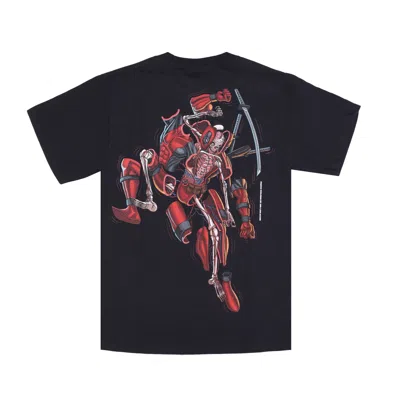 Primitive Deadpool Tee X Marvel X Nychos Black Men's T-shirt