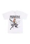 Primitive Eren Tee X Attack On Titan White Men's T-shirt In White