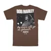Primitive Forever Tee X Bob Marley Brown Men's T-shirt In Brown