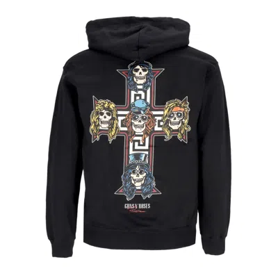 Primitive Men's Cross Hoodie X Guns N' Roses Black