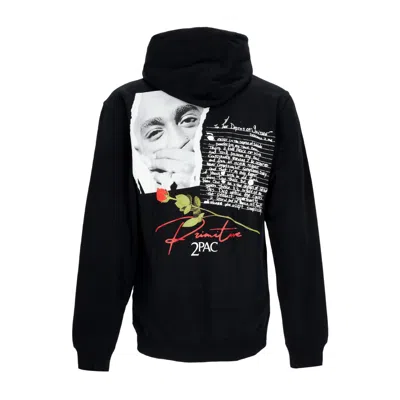 Primitive Men's Hoodie Lyrics Ii Hoodie X Tupac Black