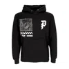 Primitive Men's Hoodie Mapping Dirty P Hoodie X Call Of Duty Black In Black