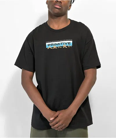 Primitive Men's Osaka Nights T-shirt In Black